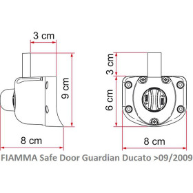 FIAMMA Safe Door Guardian Ducato
