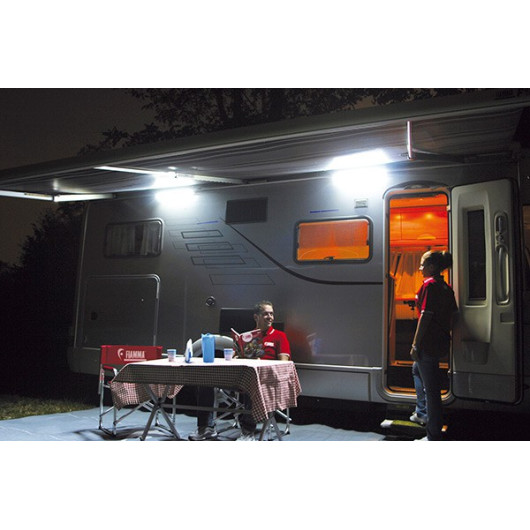 FIAMMA Rail led éclairage étanche 12v extérieur pour camping-car