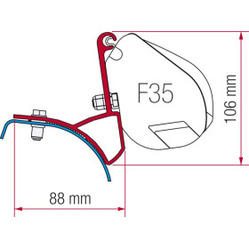 FIAMMA Kit F35 Pro R Trafic 2