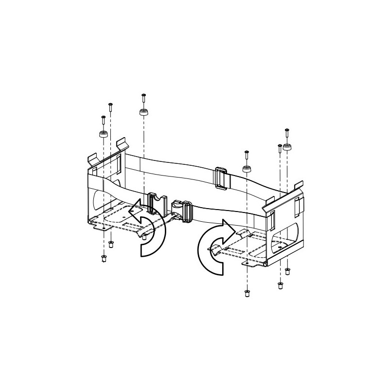 Dometic CI-FK Kit De Fixation Pour Glacières CI Et Autres Modèles – Sangles Robustes Et Points D’ancrage Discrets