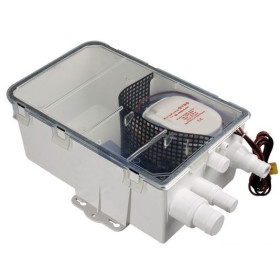 Récupérateur d'eaux usées OSCULATI - boitier collecte eau de la douche du bateau avec pompe 12/24V