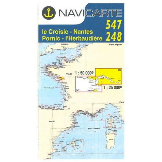 NAVICARTE Détail France Atlantique