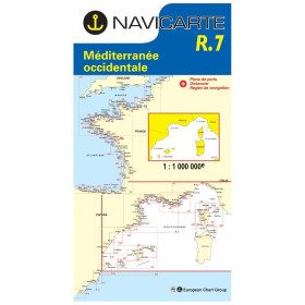 NAVICARTE Routière Méditerranée Occidentale R7