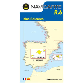 NAVICARTE Routière Islas Baleares R6