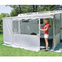 Auvent Privacy Room L, spécial camping-car et fourgon aménagé à monter sur store extérieur Fiamma F45 S.