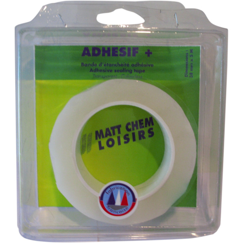 Bande d'étanchéité adhésive transparente MATT CHEM Adhesif + à 34