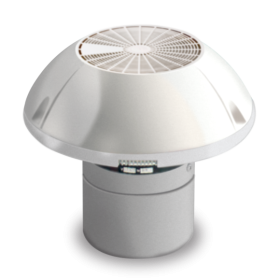 Aérateur De Toit Champignon Pour Bateau/camping-car : 150 Mm, Refermable, Grille Anti-insectes, Molette