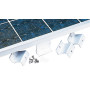 Accessoires pour panneau solaire de bateau et de camping-car : PLASTIMO Support fixe de panneau solaire
