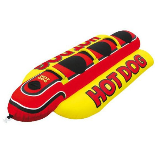 KWIK TEK Airhead Hot Dog : banane ski tube tractable derrière le bateau