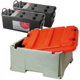 Bac à batterie & kit batterie auxiliaire de camping-car et fourgon aménagé - H2R Equipements