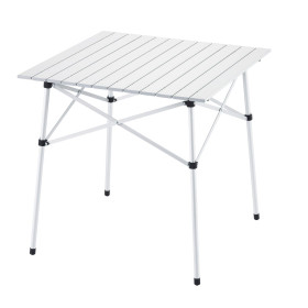 Table camping aluminium TRIGANO - table 70x70 cm pour pique nique & plein air en van