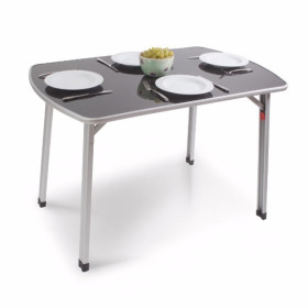 Awning Table KAMPA - table de camping pliante robuste  plateau 110 x 70 cm