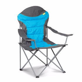Fauteuil XL High Back KAMPA - chaise de camping pliable en tissus grand dossier