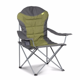 Fauteuil XL High Back KAMPA - chaise de camping pliable en tissus grand dossier