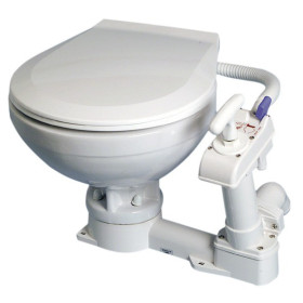 Equipement & accessoire pour les bateaux : OSCULATI Compact WC marins manuels cuvette porcelaine