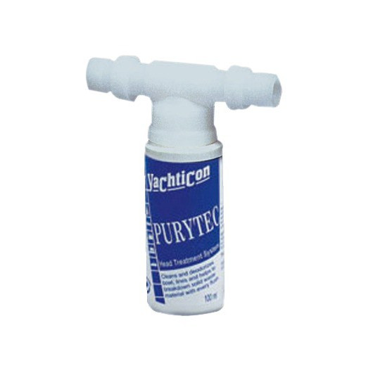 YACHTICON Purytec : filtre anti-odeur et désinfectant pour les WC marins de bateau