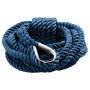 Equipement et accessoire pour bateau : OSCULATI Pack amarrage avec bout 2 torons bleu polyester