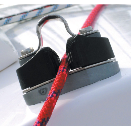 Taquet De Corde Pour Bateau – Crampon Palourde En Nylon Noir, Auto-bloquant, Léger (8 G) – Pour Kayak, Yacht, Maintien De Voile Et Fixation De Matériel