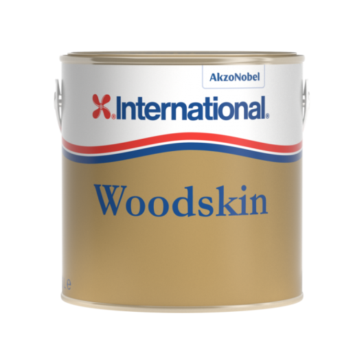 Accessoire pour le bateau et l'entretien du bois, INTERNATIONAL Woodskin, pour tout les bois, remplace huile & vernie.