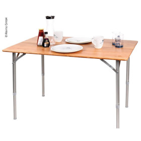 HT Table en bambou 80 x 60 cm