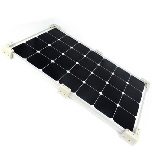 EM Kit panneau solaire 84W avec régulateur MPPT pour bateau et camping-car.