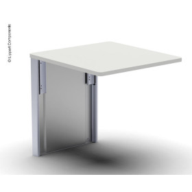 Pied de table & système pour table intérieur du fourgon, van ou camping-car - H2R Equipements