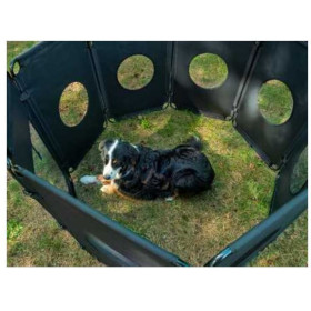 Enclos pour chien CAMP4 - enclos amovible pour chien au camping & camping-car