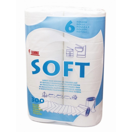 FIAMMA Soft - papier toilette spécial WC chimique de camping-car, fourgon & bateau
