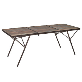 Table valise family TRIGANO - table de camping pliante pour le plein air 180 x 70 cm