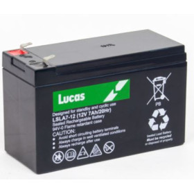 LUCAS Batterie AGM 7Ah