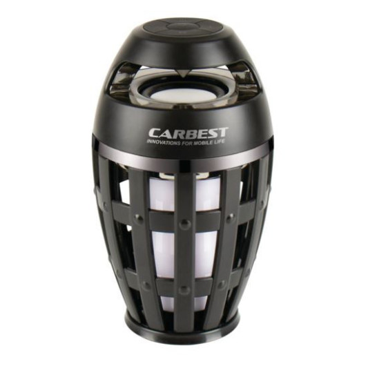 CARBEST Lanterne LED + enceinte bluetooth extérieur - matériel camping-car, fourgon & camping - H2R Equipements