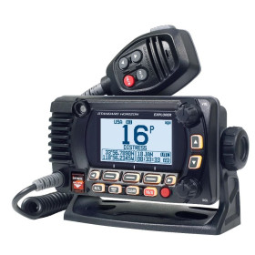 STANDARD HORIZON GX 1800 GPS - radio VHF marine fixe avec GPS & ASN pour bateau - H2R Equipements