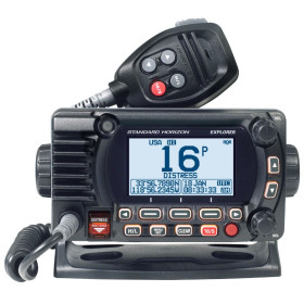 STANDARD HORIZON GX 1800 GPS - radio VHF marine fixe avec GPS & ASN pour bateau - H2R Equipements