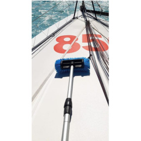 PLASTIMO Balai brosse télescopique AquaBlue - nettoyage du bateau & camping-car - H2R Equipements