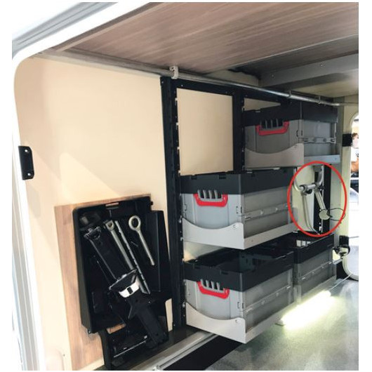 Acheter Support de plaque de caravane pour camping-car, camping-car, bateau,  placard, sac de rangement de vaisselle