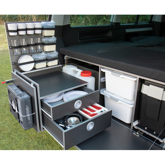 REIMO CampingBox L-CM for VW T6.1/T6/T5 Multivan + California Beach J83343