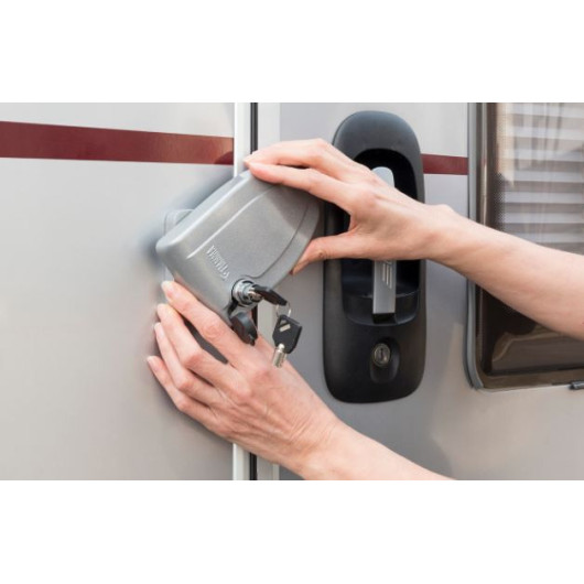 FIAMMA Safe Door Frame | serrure de sécurité additionnelle pour camping-car | H2R Equipements