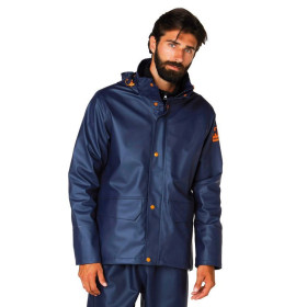 Gale rain veste pvc bleu HELLY HANSEN - Vêtement technique bateau - H2R Equipements