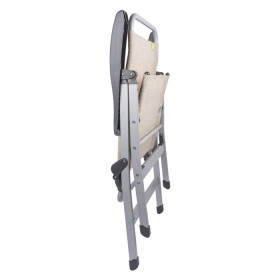 Fauteuil Primo VIA MONDO - fauteuil en aluminium avec dossier réglable, idéal pour le camping et le fourgon aménagé.