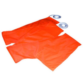 WATER ID Flamme orange | pavillon 2 m pour bouée tractée en bateau | H2R Equipements