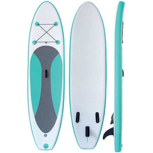 WATER ID Paddle gonflable 10' | Pack SUP complet avec pagaie et pompe gonfleur | H2R Equipements