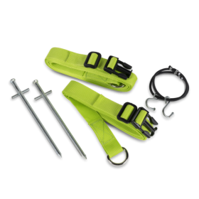 Sangles anti-tempête DOMETIC - Storm Tie Down Kit - accessoire pour auvent de fourgon aménagé et camping-car.