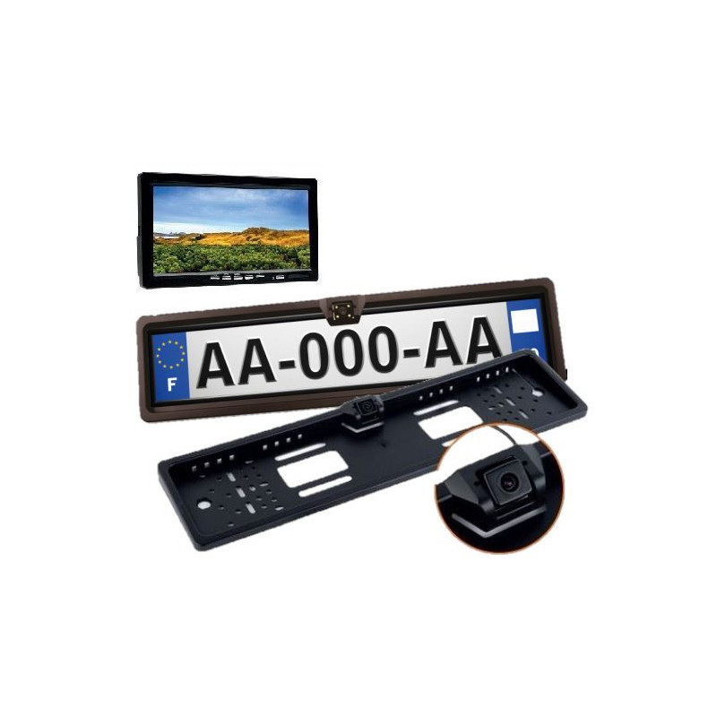 ANTARION - Camera de recul sans fils pour camping car + écran LCD 7