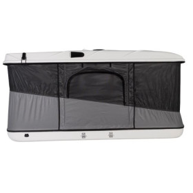 Grand Raid Evo JAMES BAROUD - tente de toit à coque rigide spacieuse pour 2 à 3 personnes, parfaite pour les vans.