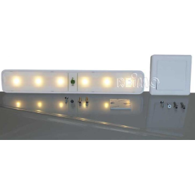CARBEST Réglette LED à piles - Eclairage bateau & camping-car - H2R Equipements