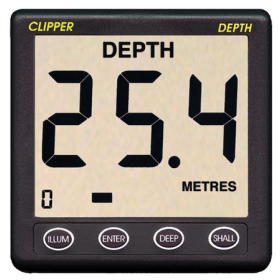 NASA Afficheur Clipper DEPTH - Instrument de navigation bateau - H2R Equipements.