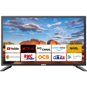 Téléviseur 12 V HD et smart TV pour bateau - télévision & multimédia à bord - H2R Equipements