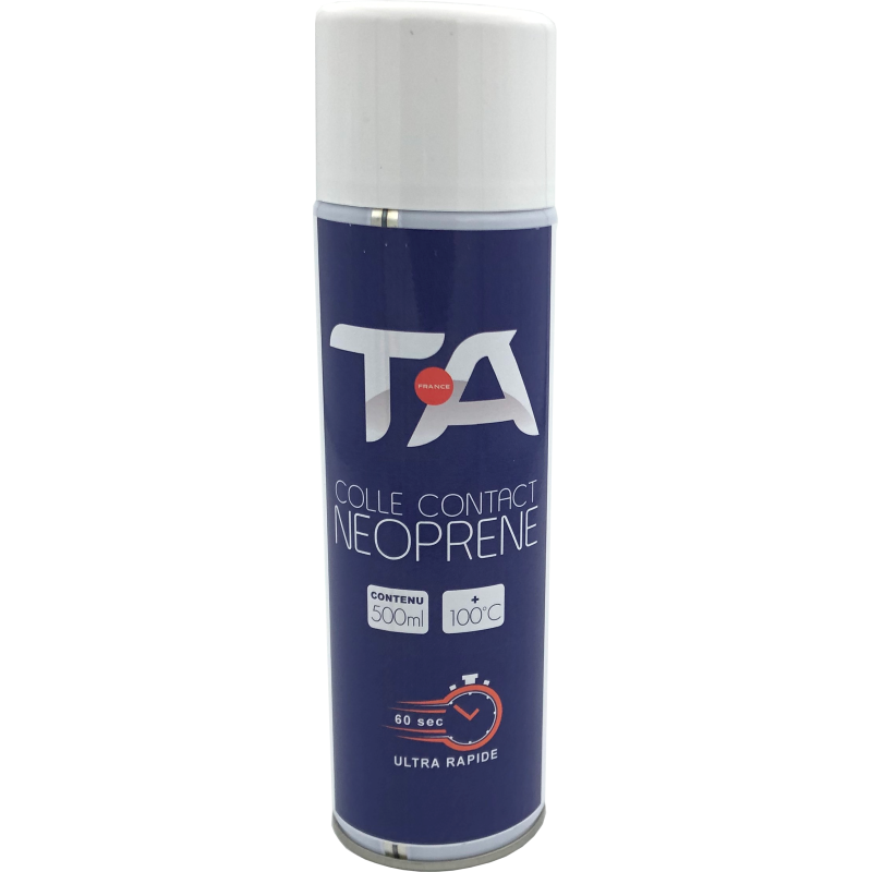 Colle néoprène en Spray 500 ml TA France, Mastic pour fourgon aménagé &  bateau