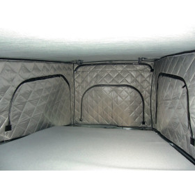 Isolant intérieur ouverture & plancher - rideau isolation camping-car, fourgon & van - H2R Equipements