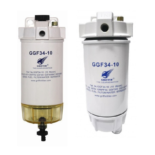 Filtre essence Spin-On GGF340 GRIFFIN - préfiltre séparateur